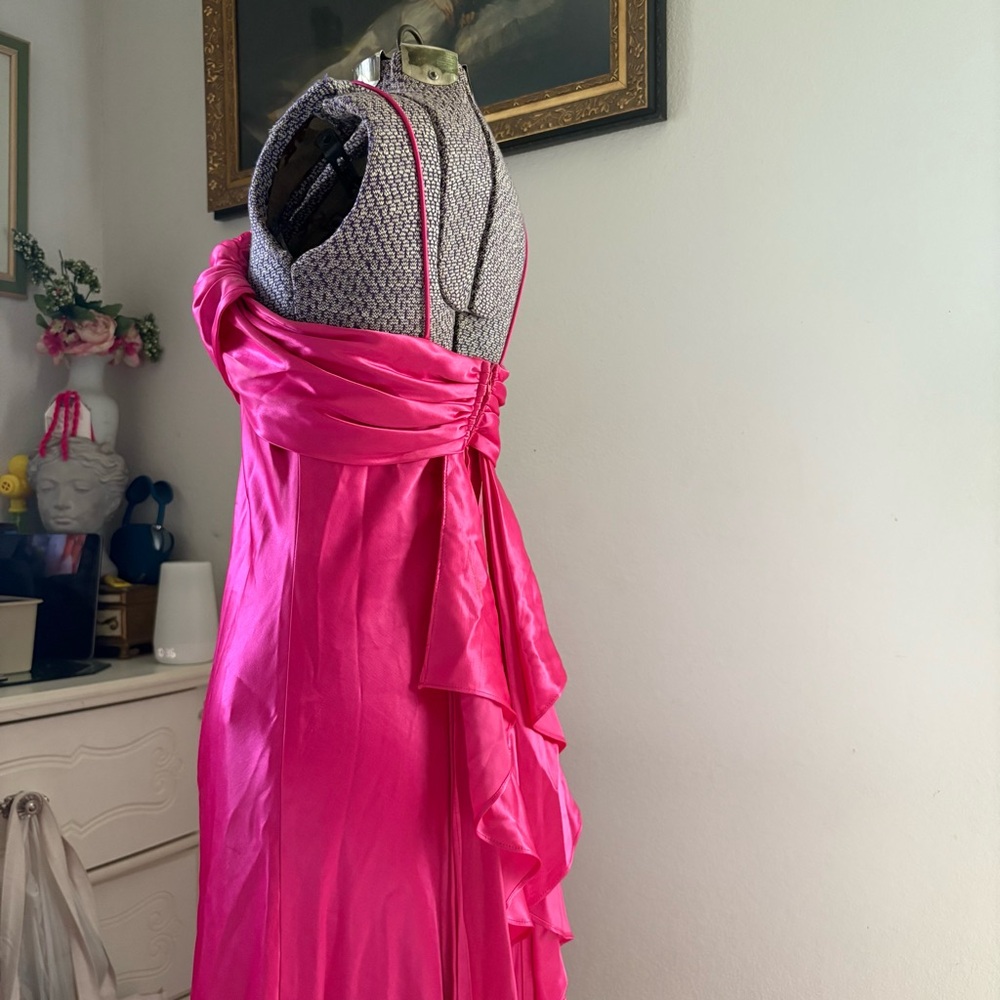 Y2K Betsy & Adam Pink Gown
